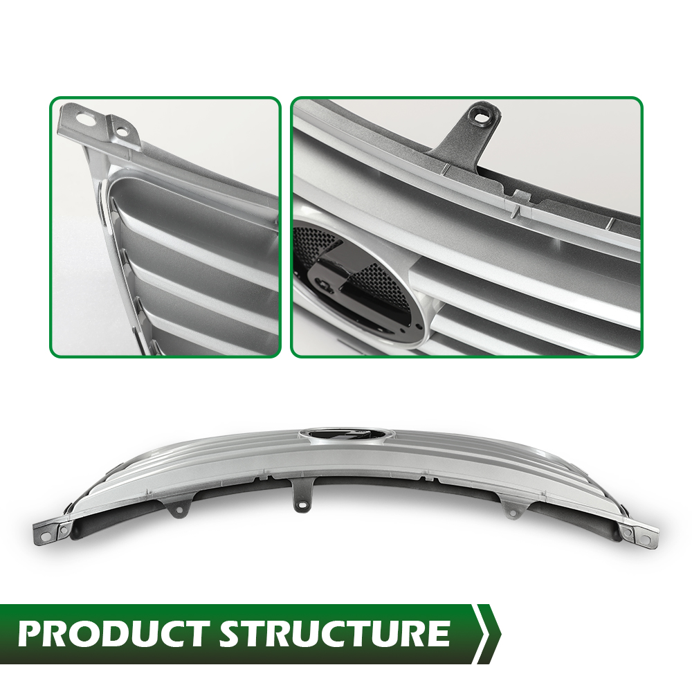 thumbnail image 2 of GATAUTO Front Upper Grille With Chrome Molding For 2007-2009 Lexus ES350 2 of 6