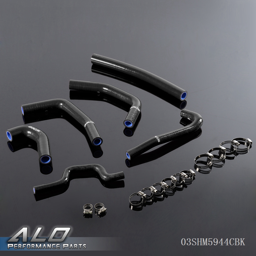 Silicone Radiator Hose For 2009-2016 2013 2014 2015 Kawasaki KX250F KXF250 White